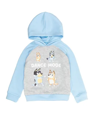 Bluey Mom Dad Bingo Fleece Hoodie Toddler|Child Boys