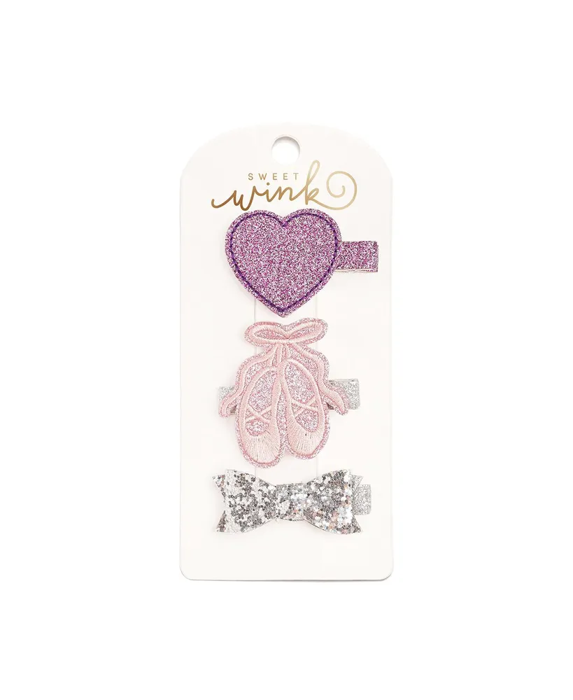 Child Girl Ballet Clip Set