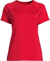 Lands' End Women's School Uniform Short Sleeve Active Tee