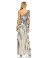 Women's One Shoulder Gown