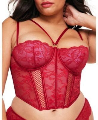 Dominika Top Bottom Corset Set Plus Size