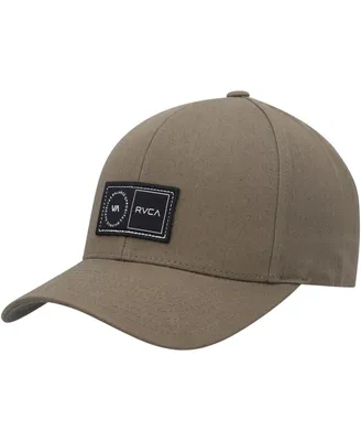 Men's Rvca Olive Platform Snapback Hat