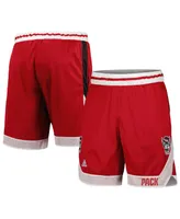 Men's adidas Red Nc State Wolfpack Swingman Aeroready Basketball Shorts