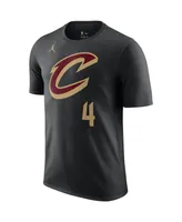 Men's Jordan Evan Mobley Black Cleveland Cavaliers 2022/23 Statement Edition Name and Number T-shirt