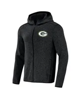 Men's Nfl x Darius Rucker Collection by Fanatics Black Green Bay Packers Fleece Pullover Hoodie