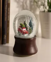 Ashfield & Harkness Red Truck Special Delivery Snow Globe
