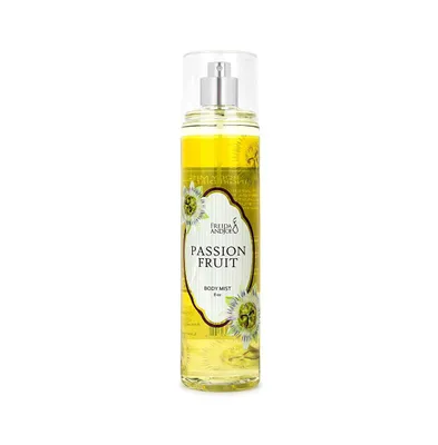 Freida and Joe Passion Fruit Fine Fragrance Body Mist in 8oz Spray Bottle Luxury Body Care Mothers Day Gifts for Mom