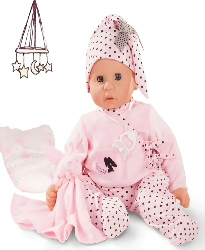 Gotz Cookie Soft Baby Doll In Pink