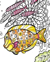 Art Maker Ocean Tranquility Mindwaves Coloring Kit