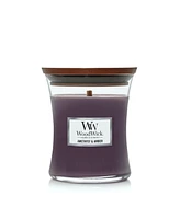 WoodWick Amethyst Amber Medium Hourglass Candle, 9.7 oz