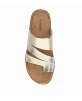 Baretraps Women's Fresha Toe Loop Wedge Sandals