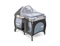 5-in-1 Portable Baby Playard with Bassinet and Adjustable Canopy