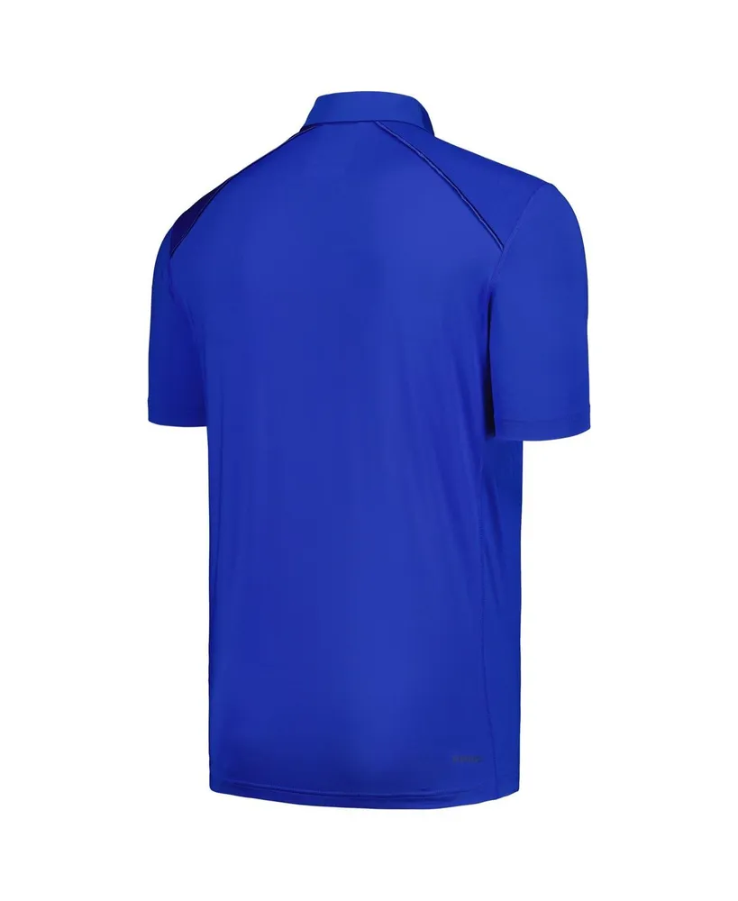 Men's adidas Royal Delaware Fightin' Blue Hens Classic Aeroready Polo Shirt