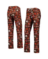 Women's Concepts Sport Brown Cleveland Browns Breakthrough Knit Pants