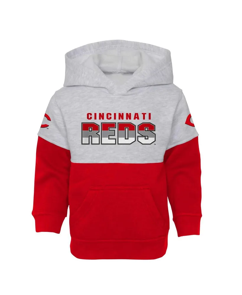 Toddler Boys and Girls Red, Heather Gray Cincinnati Reds Two-Piece Playmaker Set