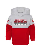 Toddler Boys and Girls Red, Heather Gray Cincinnati Reds Two-Piece Playmaker Set