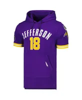 Men's Pro Standard Justin Jefferson Purple Minnesota Vikings Player Name and Number Hoodie T-shirt