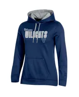 Women's Champion Navy Villanova Wildcats Team Pullover Hoodie