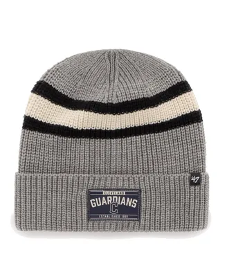 Men's '47 Brand Graphite Cleveland Guardians Penobscot Cuffed Knit Hat