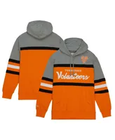 Men's Mitchell & Ness Orange Tennessee Volunteers Head Coach Pullover Hoodie