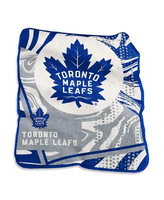 Toronto Maple Leafs 50" x 60" Swirl Raschel Throw Blanket