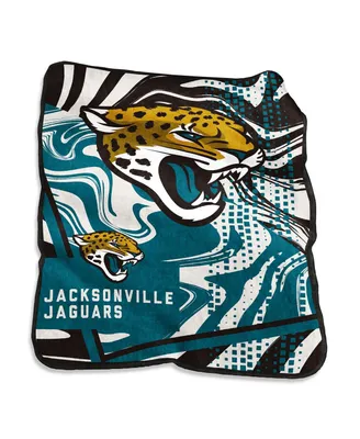 Jacksonville Jaguars 50" x 60" Swirl Raschel Throw Blanket