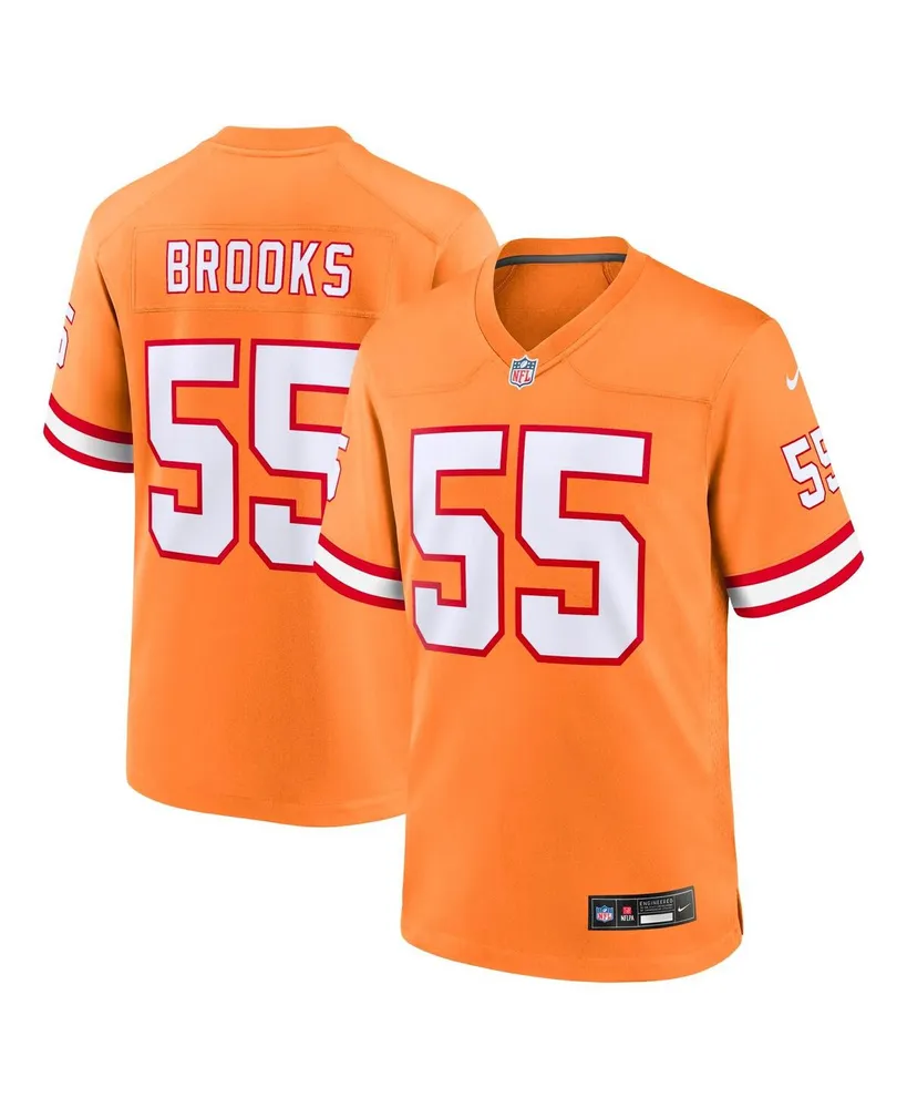 Big Boys Nike Derrick Brooks Orange Tampa Bay Buccaneers Retired Player Game Jersey