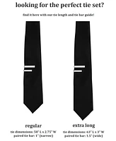 ConStruct Men's Solid Rose Quartz 1.5" Tie Bar