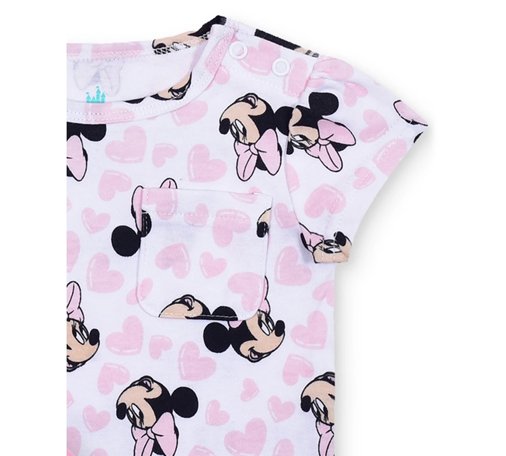 Disney Baby 3 Pack Minnie Mouse Bodysuits