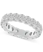 Diamond Oval-Cut Eternity Band (3 ct. t.w.) 14k Gold (Also Platinum)