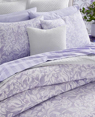 Charter Club Damask Designs Damask Floral Comforter Set, Full/Queen, Created For Macy's