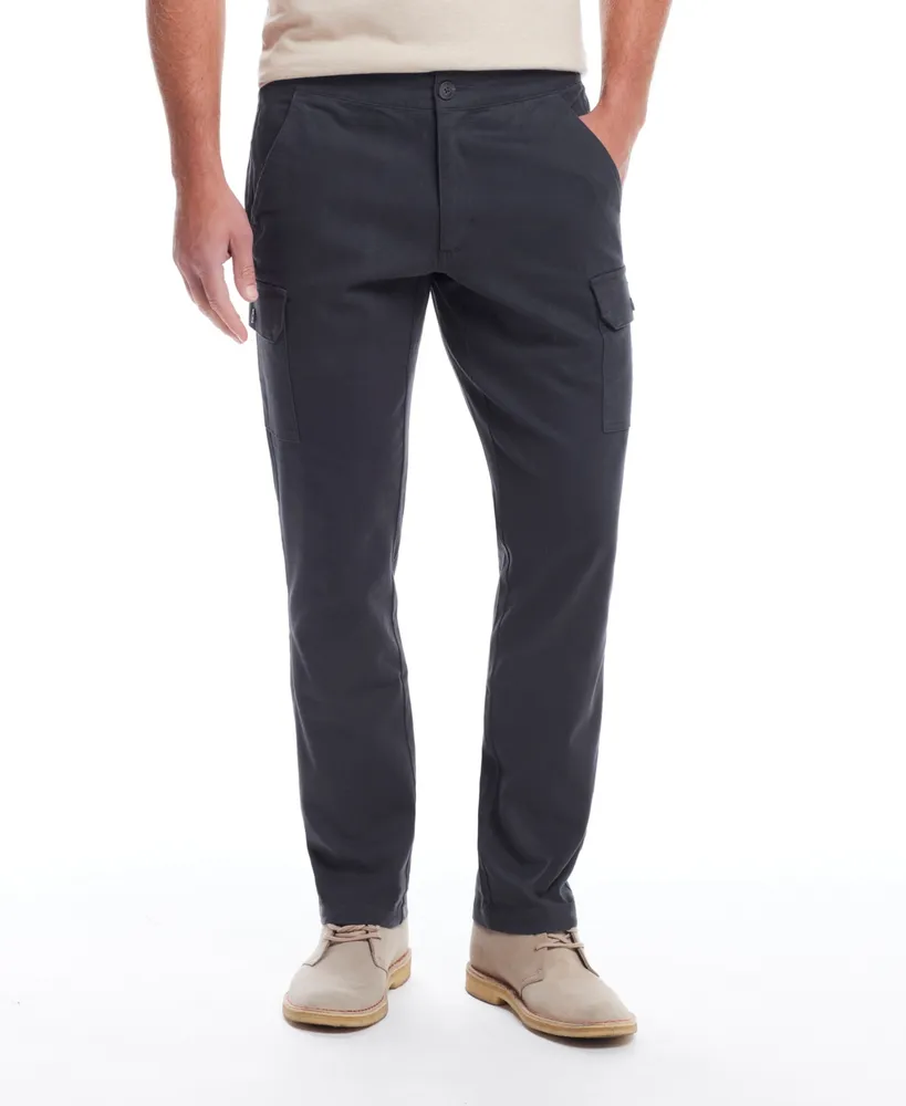 Classic-Fit Sueded Cargo Pant