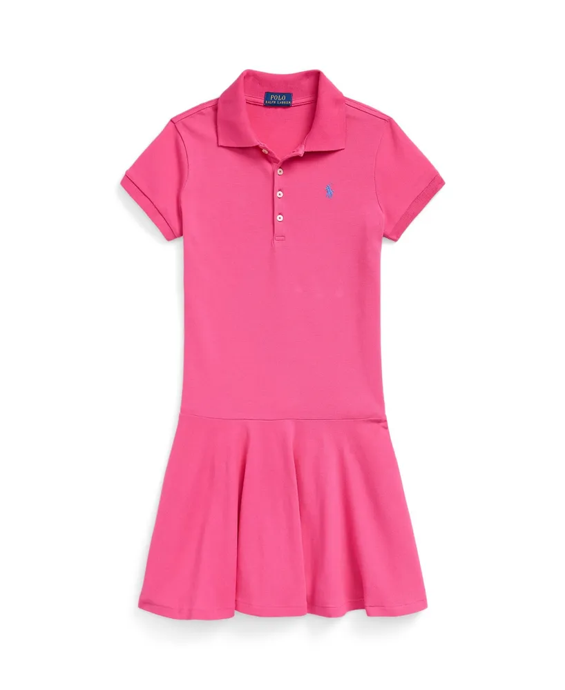 Polo Ralph Lauren Big Girls Stretch Mesh Dress