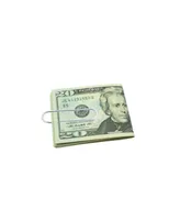 Bling Jewelry Executive Gift Simple Large Strong Sterling Silver Credit Card Holder Paper Clip Money Clip Finish