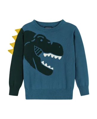 Toddler/Child Boys T-Rex Character Sweater