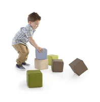 Kaplan Early Learning Soft Oversized Blocks - 12 Pieces - Assorted pre