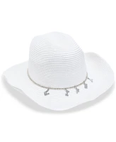 Bellissima Millinery Collection Women's Wifey Rhinestone Cowgirl Hat