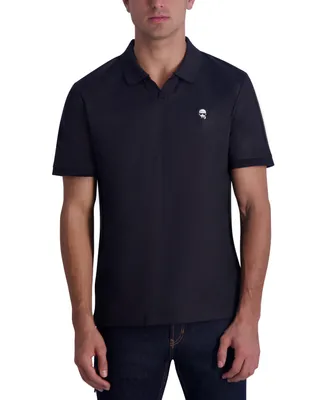 Karl Lagerfeld Paris Men's Slim Fit Short-Sleeve Pique Polo Shirt, Created for Macy's