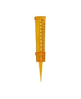 Taylor Precision Products 2-Piece Sprinkler and Rain Gauge, Yellow