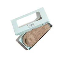 Stems Women's Lux Italian Wool Cashmere Crew Socks Gift Box