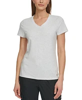 Dkny Sport Women's V-Neck Short-Sleeve T-Shirt