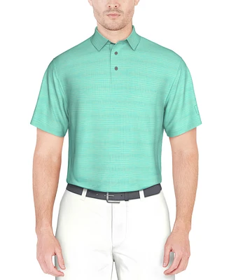 Pga Tour Men's Airflux Jaspe Golf Polo Shirt