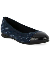 Jones New York Women's Ambree Embellished Cap Toe Ballet Flats