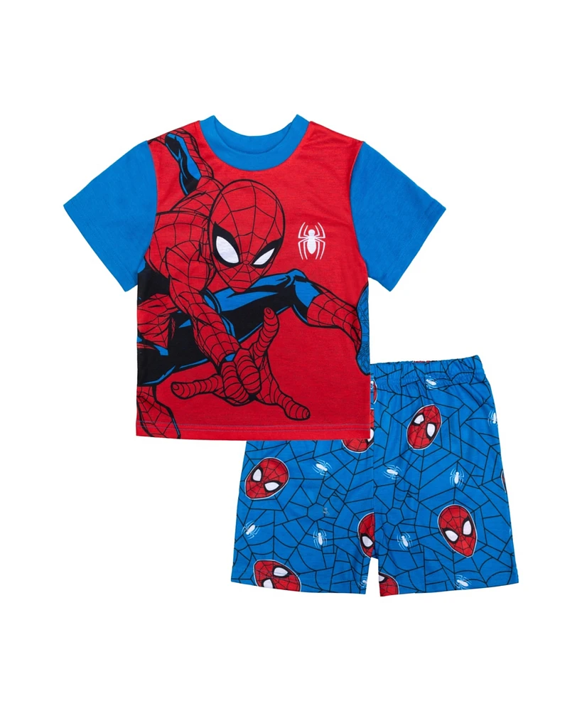 Spider-Man Toddler Boys 2PC Pajama Shorts Set