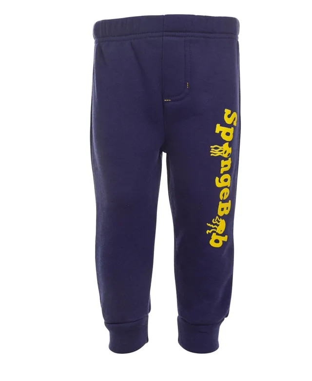 Nickelodeon Spongebob Squarepants Boys 2 Piece Fleece Pants Sets