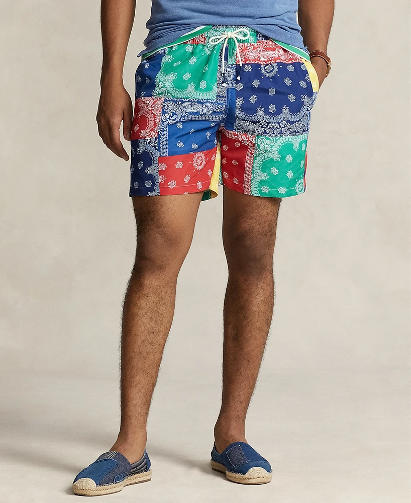 Polo Ralph Lauren Men's 5.75-Inch Traveler Classic Swim Trunks