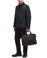 Barbour Men's Waxed Cotton Briefcase