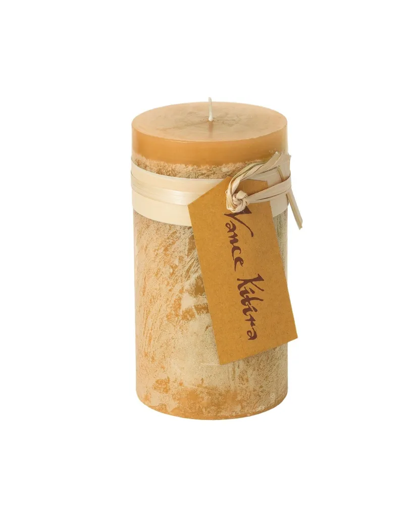 Vance Kitira 8" Timber Pillar Candle