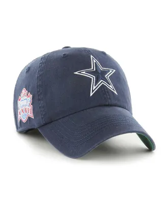 Men's '47 Brand Navy Dallas Cowboys Sure Shot Franchise Fitted Hat