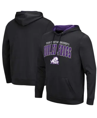 Men's Colosseum Tcu Horned Frogs Resistance Pullover Hoodie